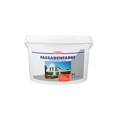 Image of Wilckens Exterior Paint 5 Litres Approx. 30 m² White Concrete Masonry