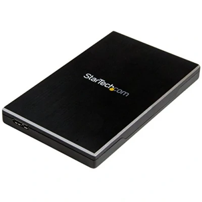 Image of StarTech.com USB 3.1 (10 Gbps) Gen 2 External Hard Drive Enclosure for 2.5 SATA Drives Portable (S251BMU313)