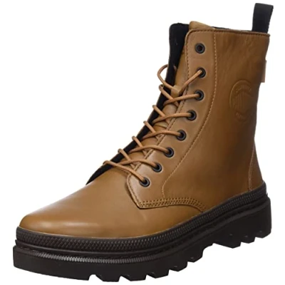 Image of Palladium, Pallatrooper Off Lth, Boots unisex, Brown, 4 UK