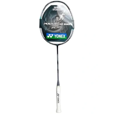 Image of Yonex ASTROX 88 Play Badminton Racquet (Black/Silver) (4UG5) Factory Prestrung