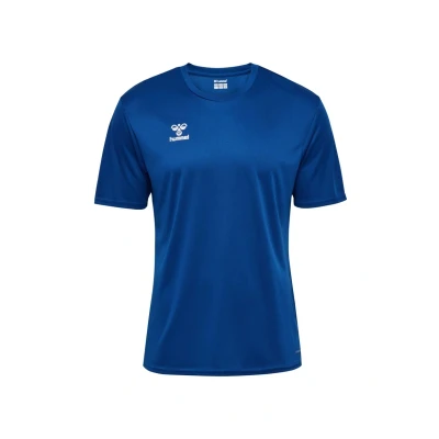 Image of hummel T Shirt S/S Hmlessential Multisport Men&#039;s Size True Blue