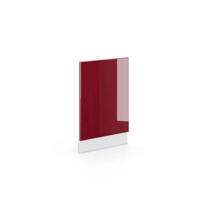 Image of Vicco Front panel Fame Line, Bordeaux High Gloss/White, 45 cm without worktop
