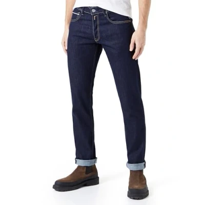 Image of Replay men&#039;s jeans with stretch, Blue (Dark 007), 31W / 34L