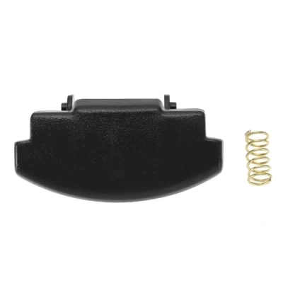 Image of eMagTech Car Armrest Cover Latch Clip Center Console Lid Catch Replacement Compatible with VW Golf MK4 1998 2006 3B0868445 3B08684444582V, Black