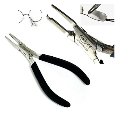 Image of Premium Nose PAD Arm Adjusting Pliers Eyeglass Arms Frame Eyeglasses Remover, Multi purpose Optical Optician Tool for Glasses Repair Assembling &amp; (NOSE PLIER)