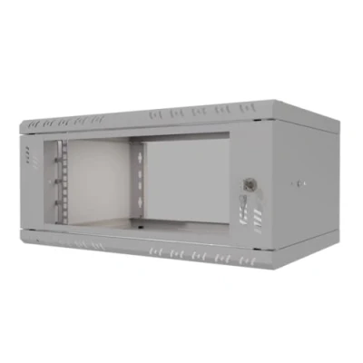 Image of Stalflex Server Rack Data Cabinet STANDARD 19 Inch 4U 350mm Heavy Duty Steel Network Equipment &amp; compatible with Shelf and Rails Glass Door