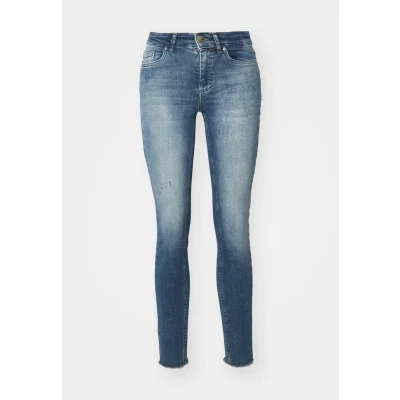 Image of ONLY Onlblush MID Jeans Skinny Fit, Women&#039;s, Size: XLx30, Special blue grey denim