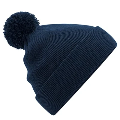 Image of Beechfield B426B Junior Original Pom Beanie French Navy