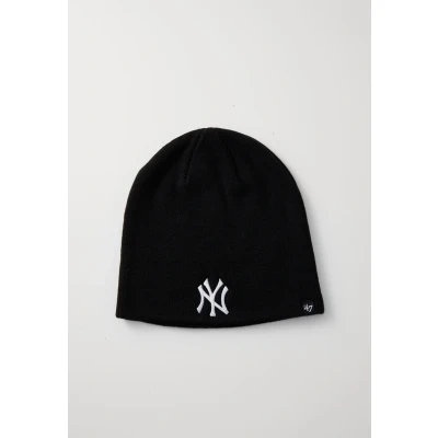 Image of 47 Brand Knit Beanie New York Yankees Black