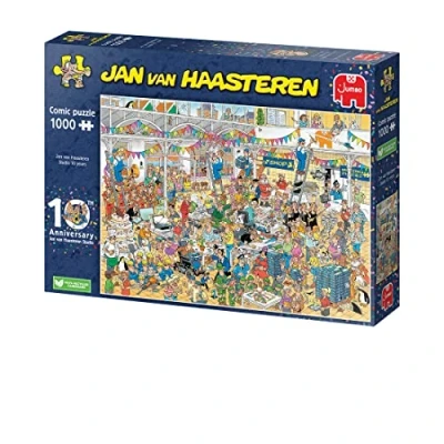 Image of Jumbo, Jan Van Haasteren 10th Anniversary Studio Surprise, Jigsaw Puzzles for Adults, 1000 Piece