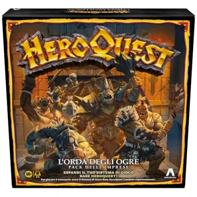 Image of Avalon Hill, HeroQuest the Horde of Ogres Companies Pack Roleplay Game You must have Base System English Version