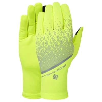 Image of Ronhill Running, Reflect Glove, Fluo Yellow/Reflect, M