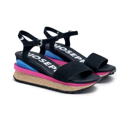 Image of GIOSEPPO Women&#039;s Benay Sport Sandal, Black/White, 4.5 UK