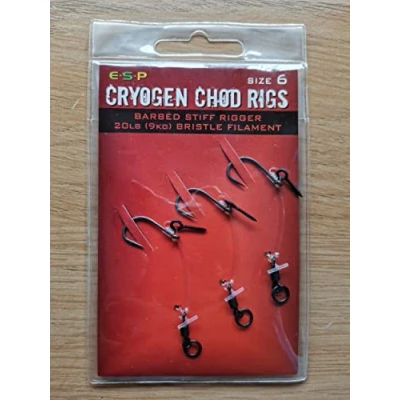 Image of ESP Cryogen Chod Rig With Bait Screw Barbed OR Barbless: 6
