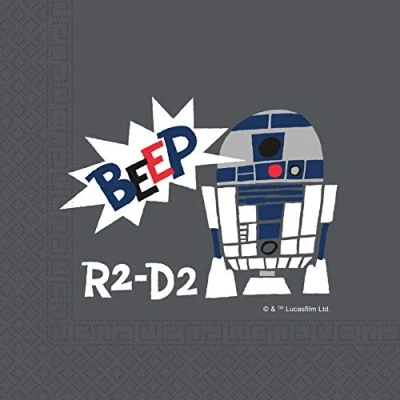 Image of Star Wars Paper Napkins, Birthday Party Tableware, Pack of 20