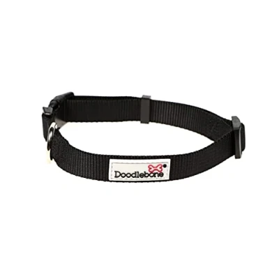 Image of Doodlebone Dog Collar, Coal, 6 11