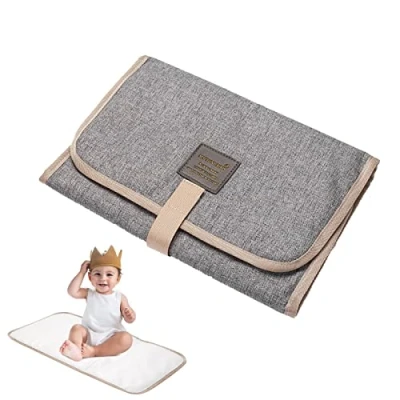 Image of Renywosi Baby Changing Pad Foldable Diaper Waterproof Compact Mat Lightweight Station, Newborn Shower Gifts