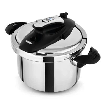 Image of Tower One Touch Ultima 6L Pressure Cooker Stainless Steel