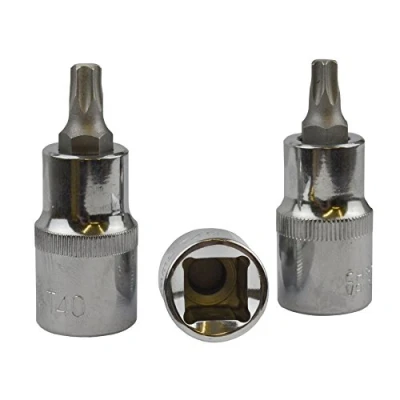 Image of T40 Torx/Star Male Bit Sockets 1/2&quot; Drive 3pc Bergen AT779