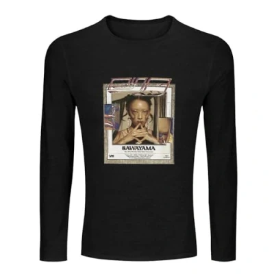 Image of rina sawayama Merch Designer Men Mens s Men&#039;s 100% Cotton Tee Crewneck Unisex Long Sleeve T Shirt Black M