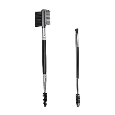 Image of Eyebrow Brush, 2 Pcs Eyelash Comb, Double ended Sided Separator, Makeup Tool, for Modifying Eyebrows and Eyelashes