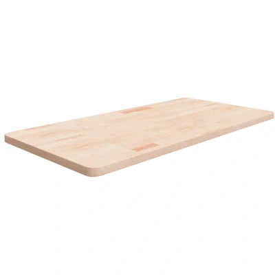 Image of vidaXL Bathroom Countertop 100x50x2.5 cm Untreated Solid Wood