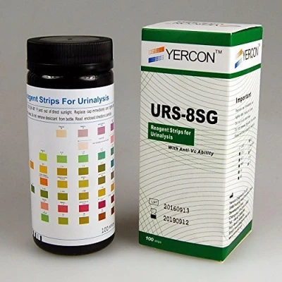 Image of Urine Infection Test 8 Parameter Dip (100 Strips per Pack)