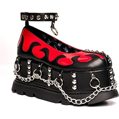 Image of LAMODA See Through Platform Wedges, UK 7