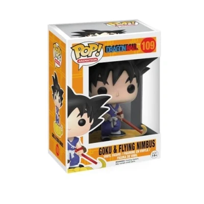 Image of Funko Pop! Anime Dragonball Z Goku &amp; Nimbus Dragon Ball Collectable Vinyl Figure Gift Idea Official Merchandise Toys for Kids Adults Fans Model Collectors