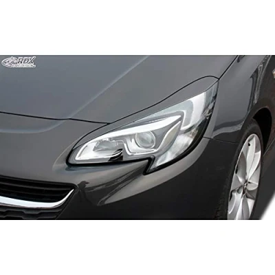 Image of RDX Racedesign RDSB145 Head Light Spoilers Opel Corsa E 2014 (ABS)