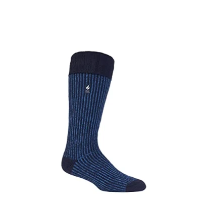 Image of 1 Pair Navy 2.3 TOG Thermal Boot Socks Men&#039;s 6 11 Mens Heat Holders