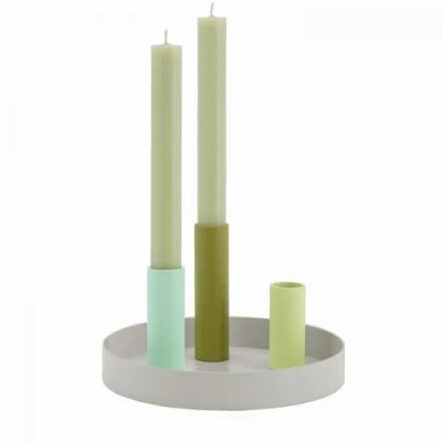 Image of Remember Mini Magnetic Candle Holder Powder Coated Metal, 1 Piece Luna