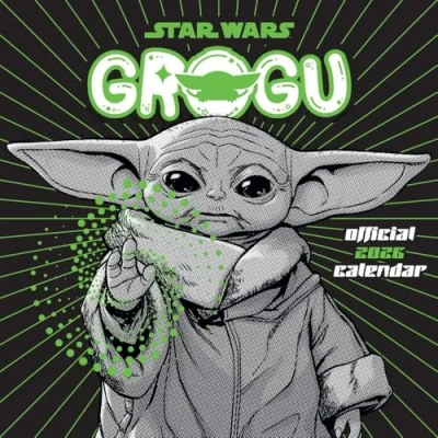 Image of Disney Star Wars, The Mandalorian, Grogu Calendar 2026