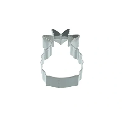 Image of Kitchen Craft KC3552 Metal Cookie Cutter Medium 8cm Pineapple Design