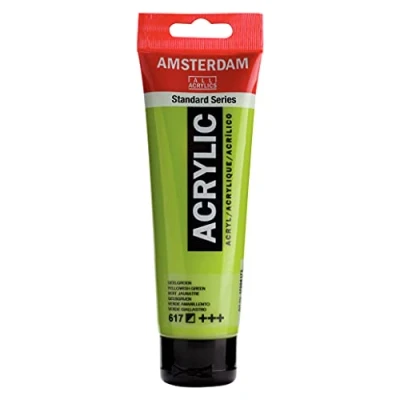 Image of Amsterdam Standard Series Acrylic Tube 120 ml Yellowish Green 617 (17096172)
