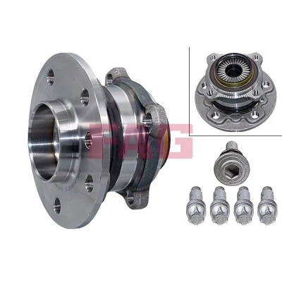 Image of 33416851589, 6851589 Wheel bearing kit FAG 713 6496 60 Photo corresponds to scope of supply 143, 84,5mm BMW: X1, 2 Active Tourer, Gran Tourer