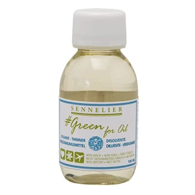 Image of Sennelier Green for Oil 100ml Thinner Non Toxic Natrual