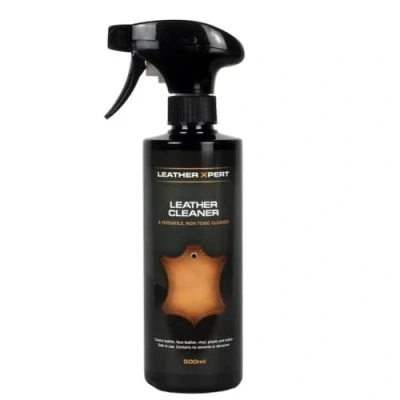 Image of Leather Xpert Complete Care Kit 500ml Cleaner for Sofas, Cars, Clothes &amp; Furniture Suitable All Types and Colours