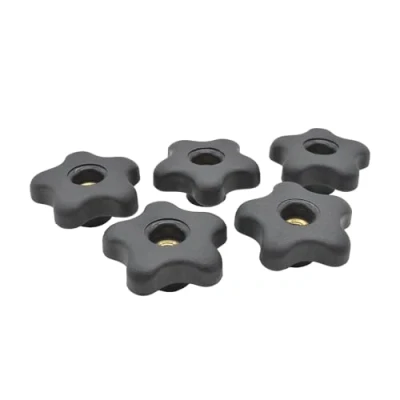 Image of BIG HORN 19709B 5PK 5 Star Thru Knob 3/8 x 16 (5/PK)