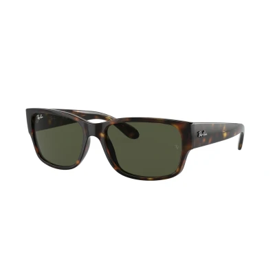 Image of Ray Ban Unisex Sunglasses, Size: 58, Havana
