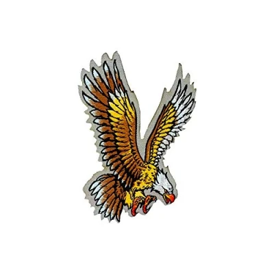 Image of Quattroerre Patch Sticker Eagle For Fabrics