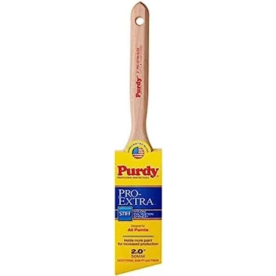 Image of Purdy Pro Extra Glide Nylon/Polyester/Chinex Brush Angle Sash, Blend, Multicolor, 2&quot;