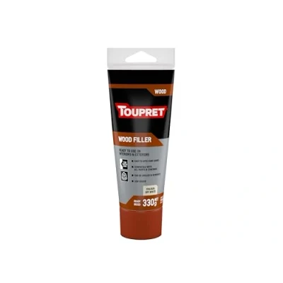 Image of Toupret Ready Mixed Wood Filler Off White 330g Tube
