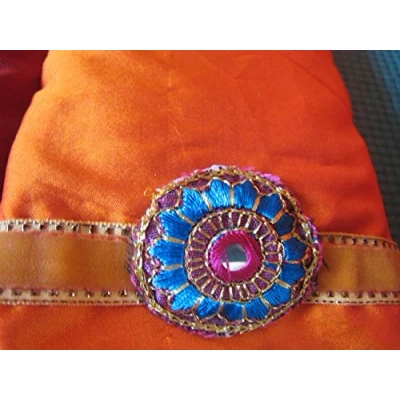 Image of Yoga United Luxury Eye Pillow orange