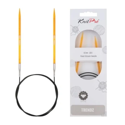 Image of Knit Pro 80 cm x 4 mm Fixed Circular Needles, Multi Colour
