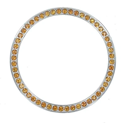 Image of TW Steel Marc Coblen edition 42 mm bezel for women&#039;s watches, Cognac/steel,