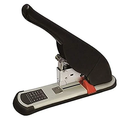 Image of 5 Star Stapler Heavy Duty Office Lever Arm All Steel Capacity 100 Sheets Black Ref 918664