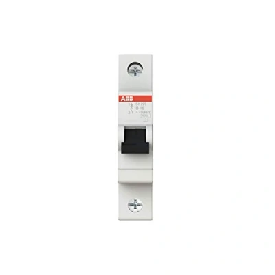 Image of ABB SH201 B16 Miniature Circuit Breaker, 1 Pole, 16 Amp (ABB2CDS211001R0165)