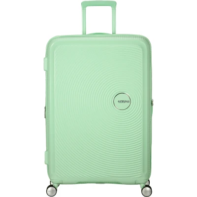 Image of American Tourister SoundBox Large Check in Pastel Green