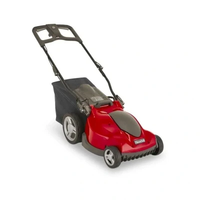 Image of Mountfield Princess 38 Electric Lawnmower, 38cm cutting width, 1600W, For small to medium sized gardens, Includes 40L grass collector